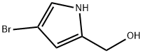 (4-溴-1H-吡咯-2-基)甲醇,773871-93-5,结构式