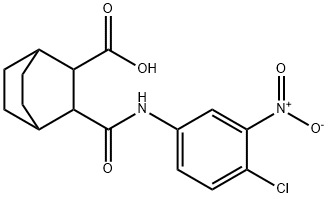 774195-13-0 3-((4-chloro-3-nitrophenyl)carbamoyl)bicyclo[2.2.2]octane-2-carboxylic acid
