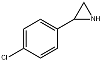 2-(4-Chlorophenyl)aziridine Struktur