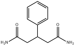 3-PHENYLGLUTARAMIDE Struktur