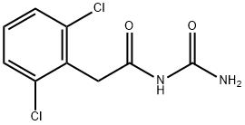 N-carbamoyl-2-(2,6-dichlorophenyl)acetamide Structure