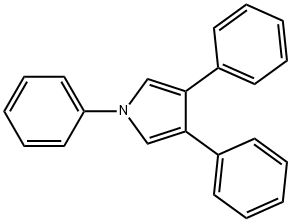 1H-Pyrrole, 1,3,4-triphenyl- Struktur