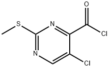 79686-02-5 5-chloro-2-(methylthio)pyrimidine-4-carbonyl chloride