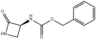 benzyl N-[(3S)-2-oxoazetidin-3-yl]carbamate Struktur