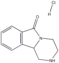 1,2,3,4-Tetrahydropyrazino[2,1-A]Isoindol-6(10Bh)-One Hydrochloride Structure