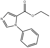 ETHYL1-PHENYL-1H-IMIDAZOLE-5-CARBOXYLATE 结构式