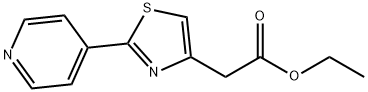 ethyl 2-(2-(pyridin-4-yl)thiazol-4-yl)acetate Structure