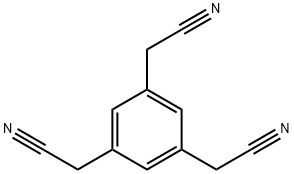 ( 苯-1,3,5-三酰基)三乙腈, 80935-59-7, 结构式