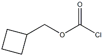 cyclobutylmethyl carbonochloridate 结构式