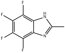 4,5,6,7-TETRAFLUORO-2-METHYL-1H-1,3-BENZODIAZOLE Struktur