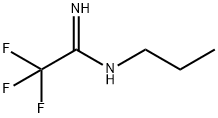 2,2,2-Trifluoro-N-propylacetimidamide Structure