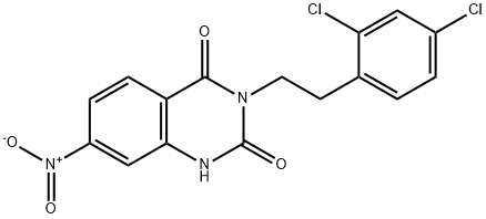 3-(2,4-dichlorophenethyl)-7-nitroquinazoline-2,4(1H,3H)-dione