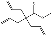 methyl triallyl acetate Structure