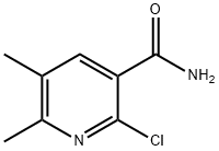2-Chloro-5,6-dimethylnicotinamide Structure