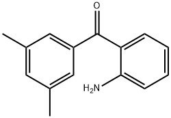 2-(3,5-ジメチルベンゾイル)アニリン 化学構造式