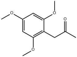 1-(2,4,6-三甲氧基苯基)-2-丙酮, 835-25-6, 结构式