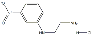 1,2-Ethanediamine, N-(3-nitrophenyl)-, monohydrochloride
|