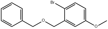 2-((Benzyloxy)methyl)-1-bromo-4-methoxybenzene Structure