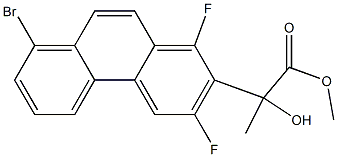 843614-83-5 Methyl 2-(8-bromo-1,3-difluorophenanthren-2-yl)-2-hydroxypropanoate