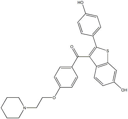 雷洛昔芬杂质1,84449-85-4,结构式