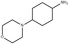 4-(4-morpholinyl)cyclohexanamine Structure