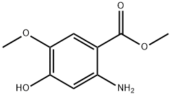 2-氨基-4-羟基-5-甲氧基苯甲酸甲酯,848092-84-2,结构式
