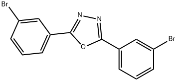 2,5-bis(3-bromophenyl)-1,3,4-oxadiazole Structure