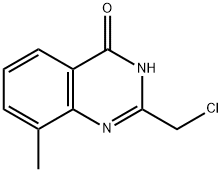 2-(chloromethyl)-8-methyl-4(3H)-quinazolinone Structure