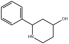 2-Phenyl-4-hydroxypiperidine 结构式