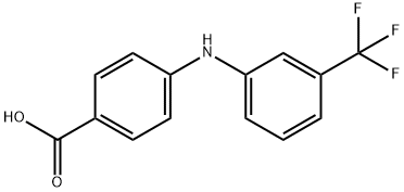 4-((3-(Trifluoromethyl)phenyl)amino)benzoic acid Structure