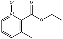 ethyl 3-methyl-1-oxido-pyridin-1-ium-2-carboxylate 化学構造式