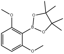 2-(2,6-dimethoxyphenyl)-4,4,5,5-tetramethyl-1,3,2-dioxaborolane Structure