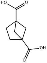 Bicyclo[2.1.1]hexane-1,4-dicarboxylicacid Struktur