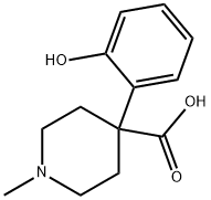 4-(2-Hydroxyphenyl)-1-methylpiperidine-4-carboxylic acid Structure