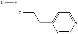 4-(2-氯乙基)吡啶盐酸盐 结构式