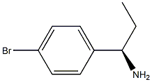 (1R)-1-(4-BROMOPHENYL)PROPAN-1-AMINE Structure