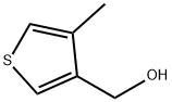 (4-甲基噻吩-3-基)甲醇, 856937-69-4, 结构式
