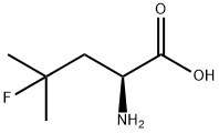 (S)-2-AMINO-4-FLUORO-4-METHYLPENTANOIC ACID Structure