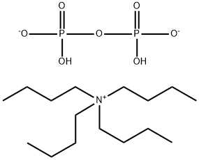 ビス(テトラブチルアンモニウム)ピロりん酸二水素 化学構造式