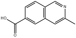 3-methyl-6-Isoquinolinecarboxylic acid|3-methyl-6-Isoquinolinecarboxylic acid