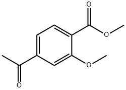 methyl 4-acetyl-2-methoxybenzoate Struktur