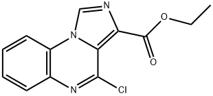 ethyl 4-chloroimidazo[1,5-a]quinoxaline-3-carboxylate Structure