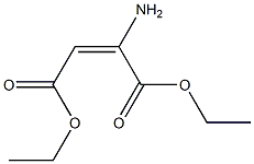 Diethyl 2-aminomaleate Structure