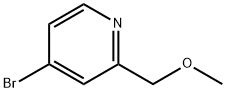 4-bromo-2-(methoxymethyl)pyridine, 864412-04-4, 结构式