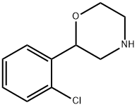 2-(2-氯苯基)吗啉 结构式