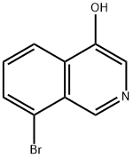 8-bromoisoquinolin-4-ol Struktur