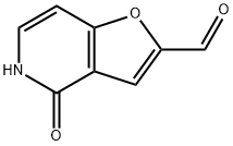 4,5-Dihydro-4-oxo-furo[3,2-c]pyridine-2-carboxaldehyde Structure