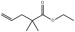 ethyl 2,2-dimethylpent-4-enoate Structure