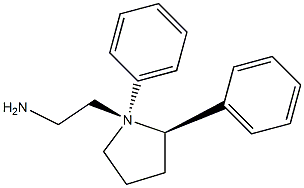 (1R,2R)-1,2-diphenyl-1-Pyrrolidineethanamine Structure