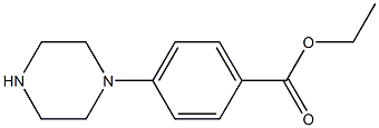 ethyl4-(piperazin-1-yl)benzoate Struktur